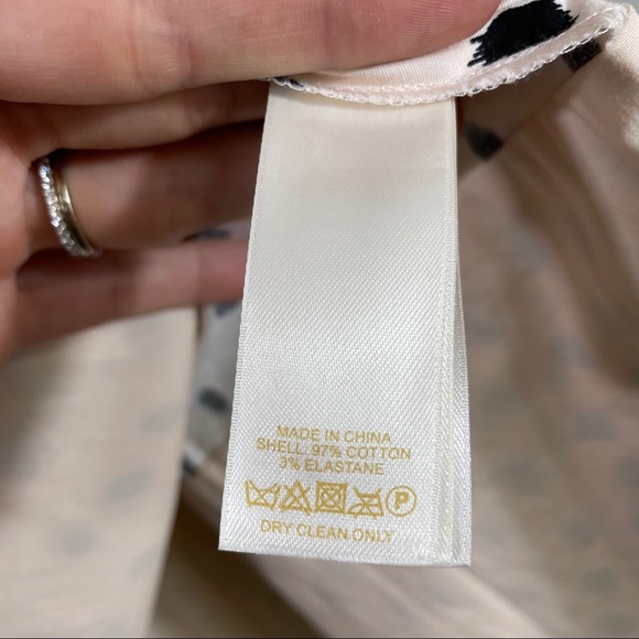 Kate Spade Leopard Dot Poplin Skirt | 6 - Picture 11 of 13